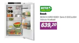 EP Bosch KIR31EDD1 Serie 6 EXCLUSIV Inbouw Koelkast aanbieding