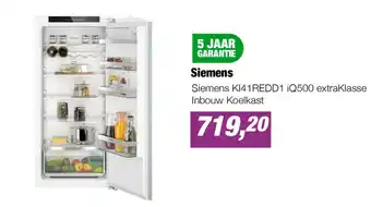 EP Siemens KI41REDD1 iQ500 extraklasse Inbouw Koelkast aanbieding