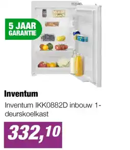 EP Inventum IKK0882D inbouw 1- deurskoelkast aanbieding