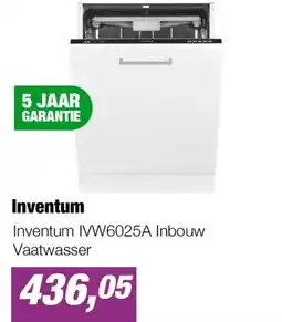 EP Inventum IVW6025A Inbouw Vaatwasser aanbieding