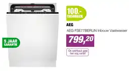 EP AEG FSE77BERLIN Inbouw Vaatwasser aanbieding