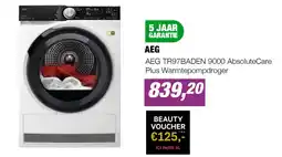EP AEG TR97BADEN 9000 AbsoluteCare Plus Warmtepompdroger aanbieding