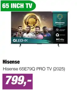 EP Hisense 65E79Q PRO TV (2025) aanbieding