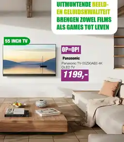 EP Panasonic TV-55Z90AE6 4K OLED TV aanbieding