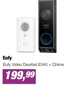 EP Eufy Video Deurbel E340 + Chime aanbieding
