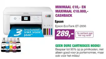 EP Epson EcoTank ET-2856 aanbieding
