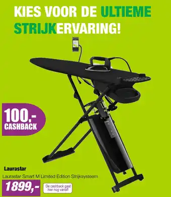 EP Laurastar Smart M Limited Edition Strijksysteem aanbieding