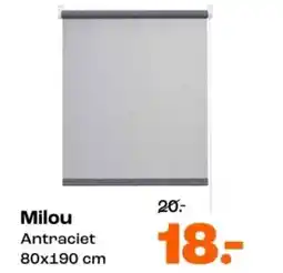 Kwantum Milou Antraciet aanbieding