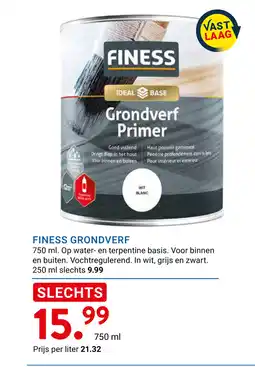 Kluswijs Finess grondverf aanbieding