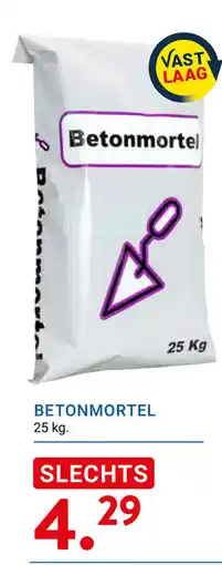 Kluswijs Betonmortel aanbieding