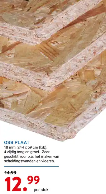 Kluswijs Osb plaat aanbieding