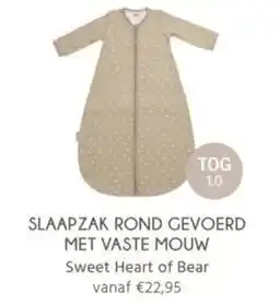 Babypark Slaapzak rond gevoerd met vaste mouw aanbieding