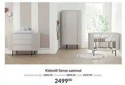 Babypark Kidsmill Sense oatmeal set aanbieding