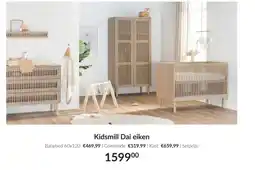 Babypark Kidsmill Dai eiken set aanbieding