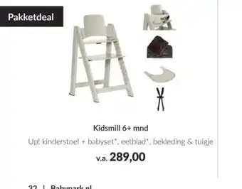 Babypark Kidsmill 6+ mnd aanbieding