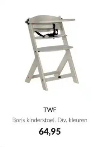 Babypark TWF Boris kinderstoel aanbieding