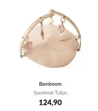 Babypark Bamboom Speelmat Tulips aanbieding