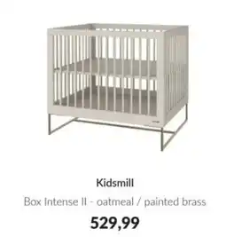 Babypark Kidsmill Box Intense II oatmeal / painted brass aanbieding