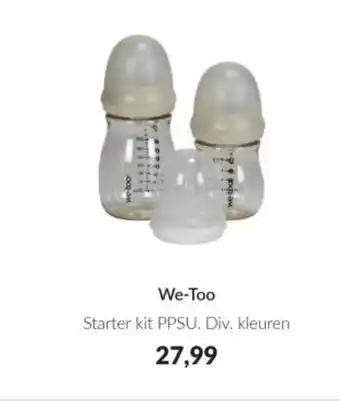 Babypark We-Too Starter kit PPSU aanbieding