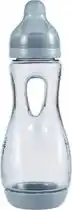Bol.com Difrax Handgreep Babyfles 240 ml Natural - Anti-Colic – Grijs – 1 stuk aanbieding