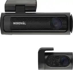 Coolblue Nordväl DC202-2CH 4K Dashcam 64GB aanbieding