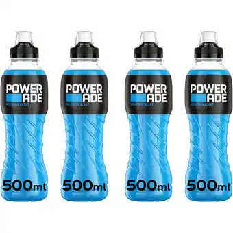 Albert Heijn Powerade Mountain blast 4-pack aanbieding