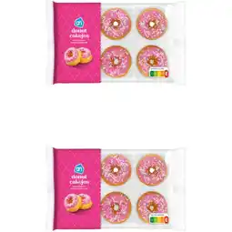 Albert Heijn AH Donut cakejes glazuur framboos 2-pack aanbieding