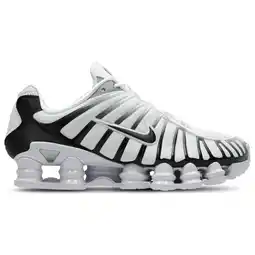 Foot Locker Nike Shox Sneakers Heren - Wit - Maat 42.5 - Textil, Synthetisch aanbieding