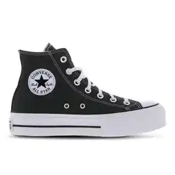 Foot Locker Converse Ctas Lift Platform High Sneakers Dames - Wit - Maat 36 - Textil, Synthetisch aanbieding
