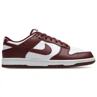 Foot Locker Nike Dunk Sneakers Heren - Wit - Maat 44 - Leer aanbieding