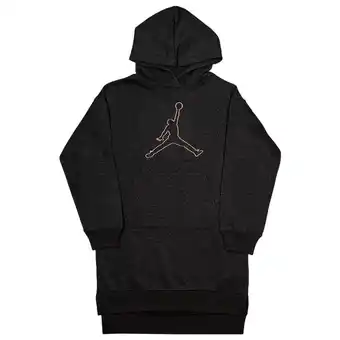 Foot Locker Jordan Shimmer Jurken Kinder - Zwart - Maat 137 - 147 CM - Katoen Fleece aanbieding