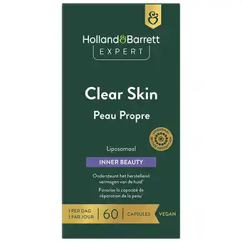 Holland & Barrett Holland & Barrett Expert Clear Skin Liposomaal - 60 capsules aanbieding