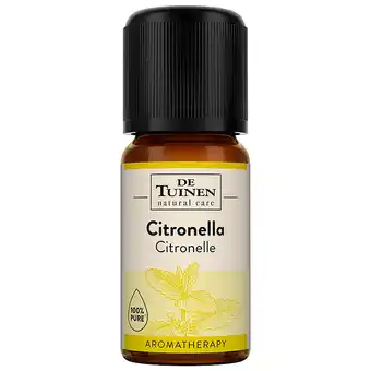 Holland & Barrett De Tuinen Citronella Essentiële Olie - 10ml aanbieding