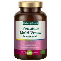 Holland & Barrett Holland & Barrett Premium Multi Vrouw - 120 capsules aanbieding