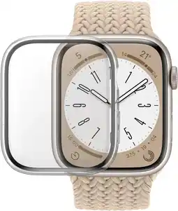 Coolblue PanzerGlass Full Body Apple Watch 45mm Screenprotector Transparant aanbieding
