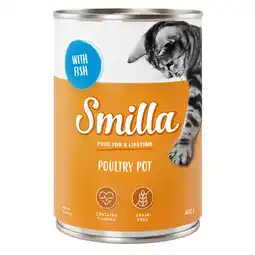 Zooplus 24x400g Gevogelte- en Vispannetje Mals Gevogelte met Vis Smilla Kattenvoer aanbieding