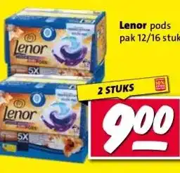 Nettorama Lenor pods aanbieding