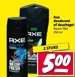 Nettorama Ахе deodorant of douchegel aanbieding