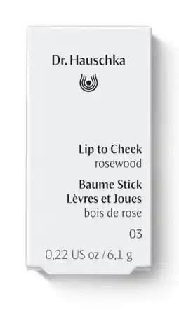 De Online Drogist Dr. Hauschka Lip to Cheek Rosewood 03 aanbieding