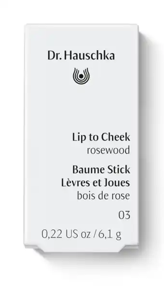 De Online Drogist Dr. Hauschka Lip to Cheek Rosewood 03 aanbieding