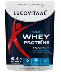 De Online Drogist Lucovitaal Puur Whey Proteïne Poeder aanbieding