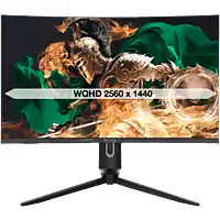 MediaMarkt PEAQ PMO G271-CQK - 27 inch - 2560 x 1440 (Quad HD) - 1 ms - 165 Hz aanbieding