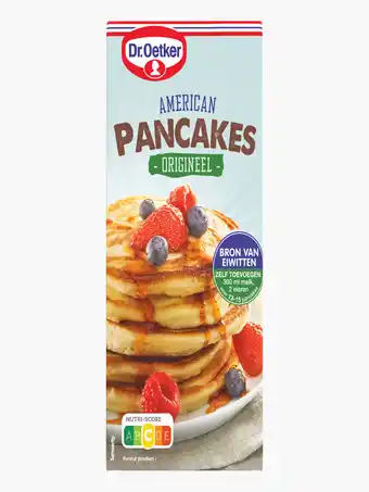 Flink Dr. Oetker American Pancakes Original Mix 300g aanbieding