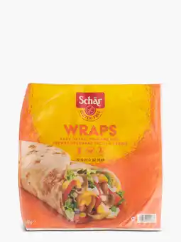 Flink Schär Glutenvrije Wraps 2st 160g aanbieding