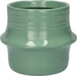 Intratuin Duif bloempot Valino groen D 13 H 11,1 cm aanbieding