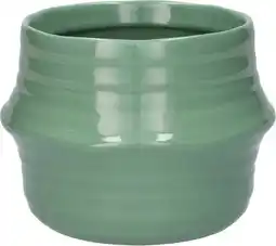 Intratuin Duif bloempot Valino groen D 14,3 H 10,6 cm aanbieding