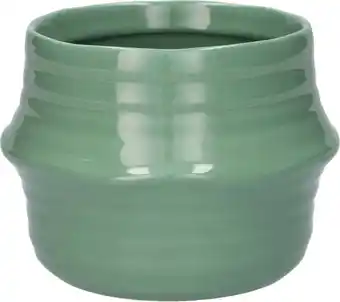 Intratuin Duif bloempot Valino groen D 14,3 H 10,6 cm aanbieding