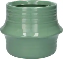 Intratuin Duif bloempot Valino groen D 17,3 H 13,4 cm aanbieding