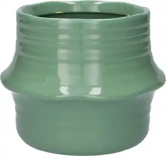 Intratuin Duif bloempot Valino groen D 17,3 H 13,4 cm aanbieding