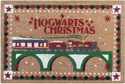 Intratuin Warner Bros kokosmat Harry Potter zweinstein express bruin 60 x 40 cm aanbieding